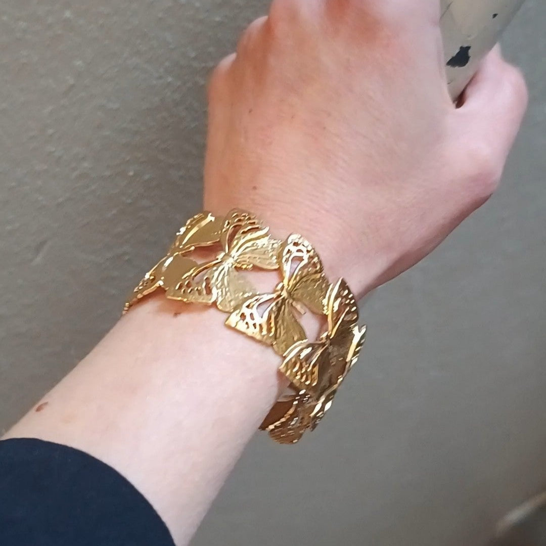 Cuff Bangle Fjäril