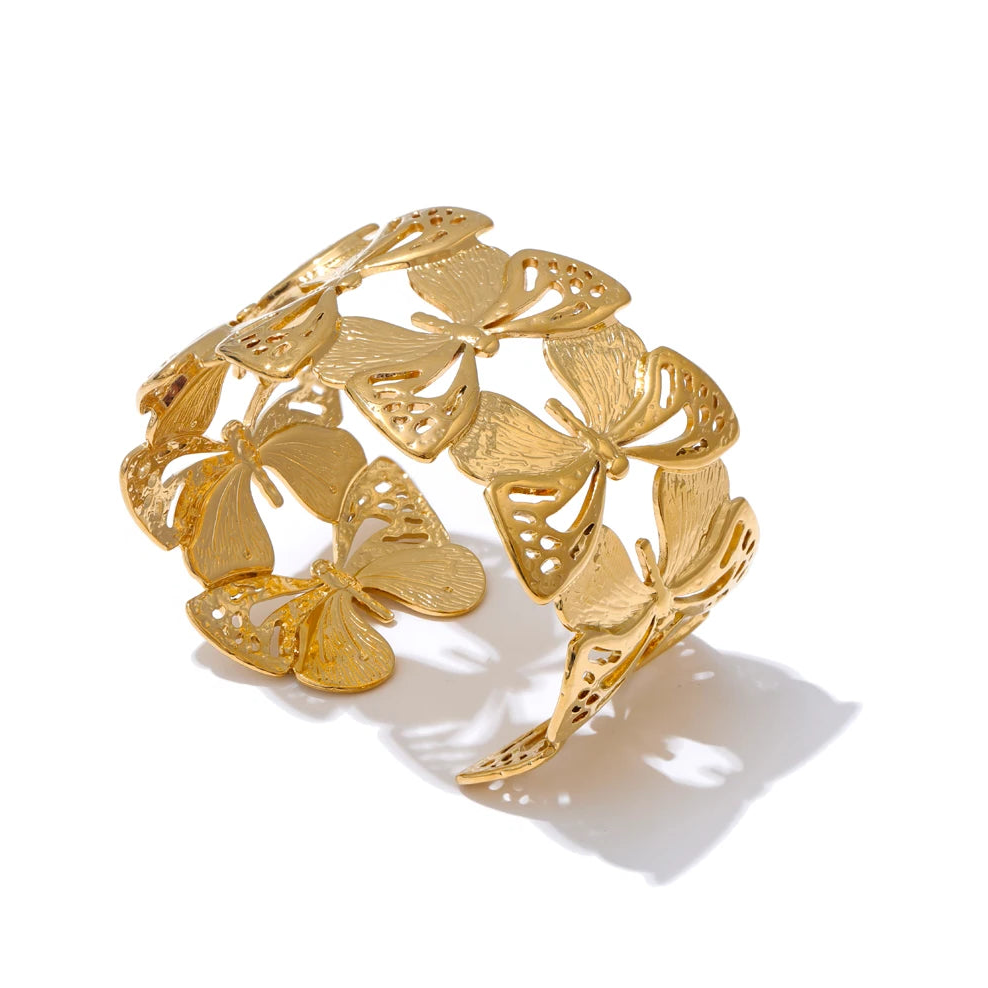 Cuff Bangle Fjäril