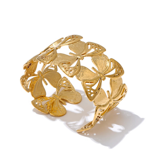 Cuff Bangle Fjäril