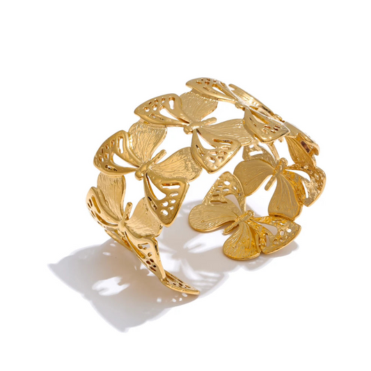 Cuff Bangle Fjäril