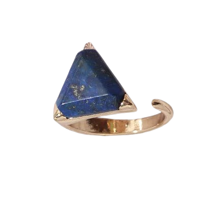 Triangel i Ametist & Lapis Lazuli